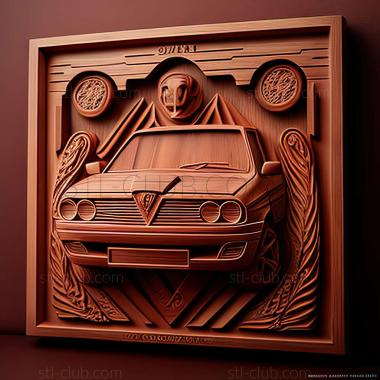 3D модель Alfa Romeo 145 (STL)